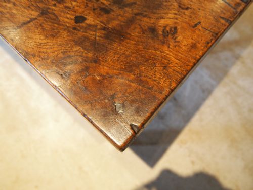 fig 2. Table outstanding rare English Oak refectory dining George IV c1820