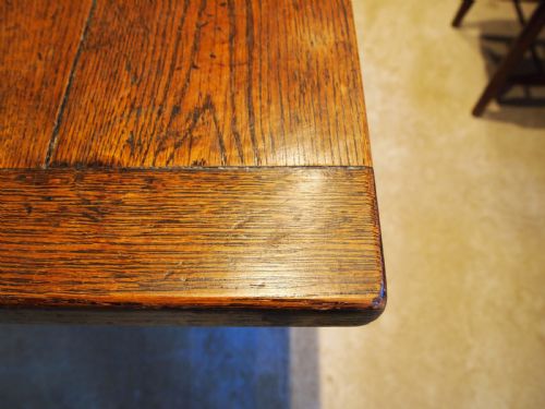 fig 3. Table refectory farmhouse dining Oak 17th century style c1900