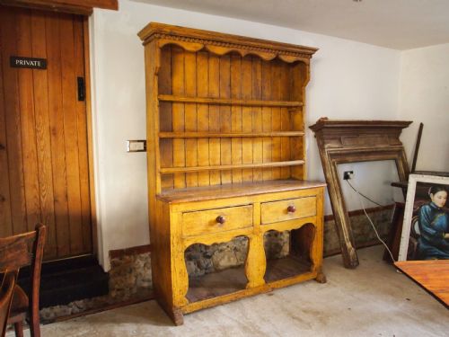Dresser Pine Victorian Original Paint C1850