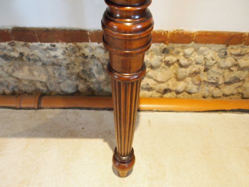 fig 1. Table hall console side Victorian Chamberlains Norwich c1890