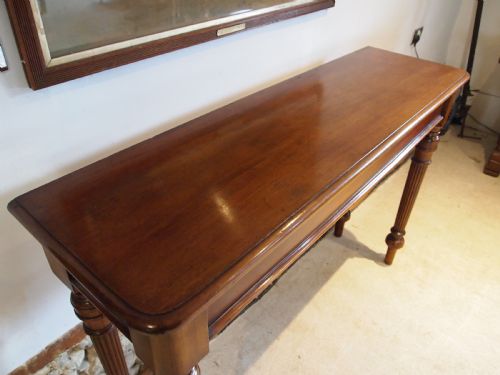 fig 2. Table hall console side Victorian Chamberlains Norwich c1890