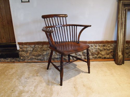 Chair Outstanding Victorian Windsor Ash Elm C1840