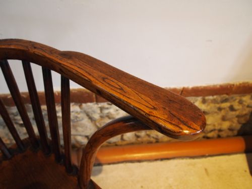 fig 1. Chair outstanding Victorian Windsor Ash Elm c1840