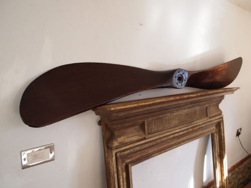 Propeller Large Decorative Mahogany C1920