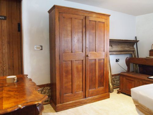 Cupboard Pantry Hall Edwardian English Oak C1910