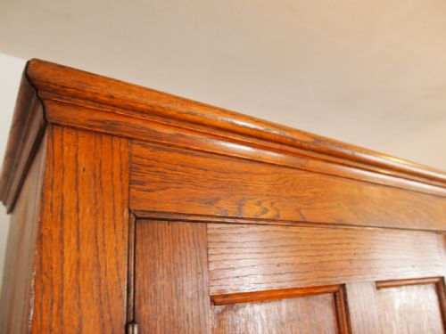 fig 2. Cupboard pantry hall Edwardian English Oak c1910