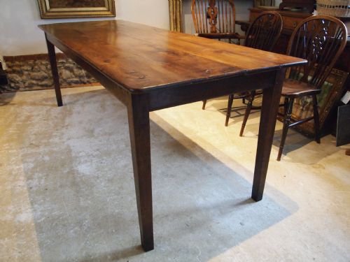 Table Stunning Refectory Dining Farmhouse Elm Victorian C1840