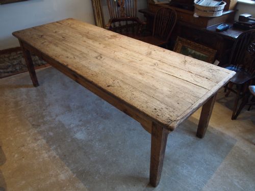 Table Rare Large Country House Refectory Farmhouse Geoerge III C1800