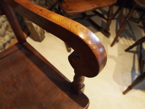 fig 2. Chairs fine pair of fruitwood George IV Regency armchairs c1820
