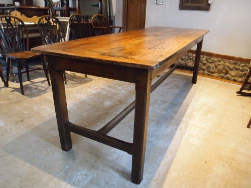 fig 2. Table refectory dining farmhouse French Beech c1860