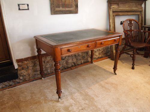 Desk Writing Table Gillows Oak C1880