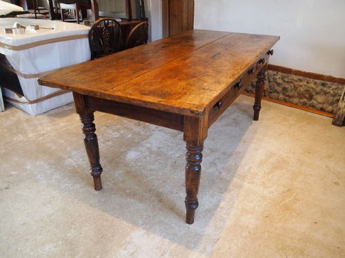 Table Wonderful Victorian Refectory Farmhouse Dining C1840