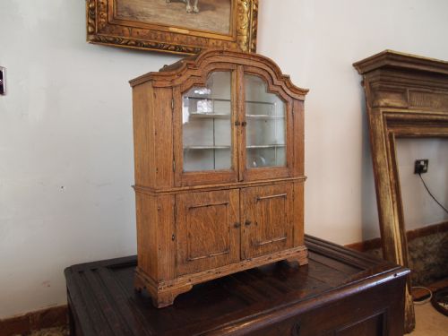 rare miniature apprentice dresser oak c1880 - CATEGORY: ANTIQUE CABINETS - DATED VICTORIAN