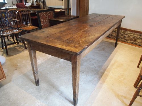 Table Refectory Dining Farmhouse French Oak C1800