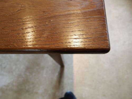 TABLE REFECTORY DINING FARMHOUSE FRENCH OAK C1880 - ADDITIONAL PHOTO 3