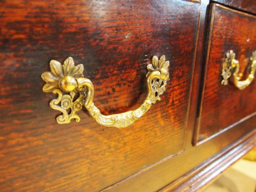 DRESSER VERY SPECIAL GEORGE II OAK SIDEBOARD C1740 - ADDITIONAL PHOTO 5