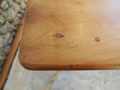 fig 2. Table wonderful French Apple refectory farmhouse dining table c1880