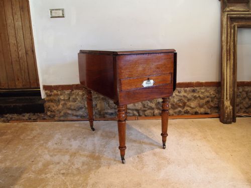 table v rare military campaign dressing dining and writing table c1850 - CATEGORY: ANTIQUE TABLES - DATED VICTORIAN