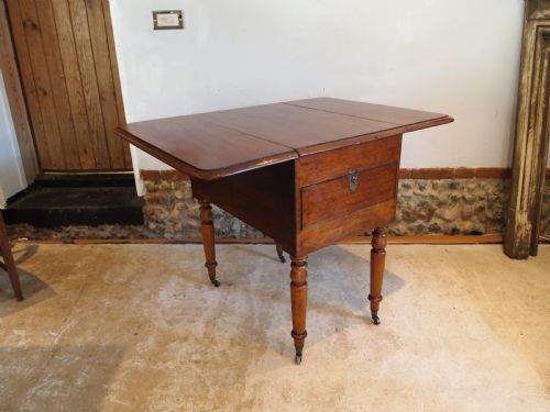 TABLE V RARE MILITARY CAMPAIGN DRESSING DINING AND WRITING TABLE C1850 - ADDITIONAL PHOTO 2