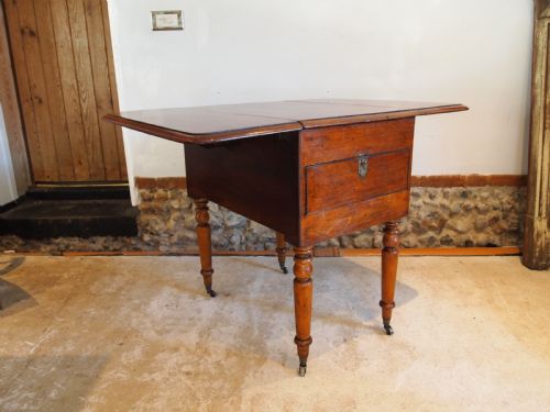 TABLE V RARE MILITARY CAMPAIGN DRESSING DINING AND WRITING TABLE C1850 - ADDITIONAL PHOTO 14