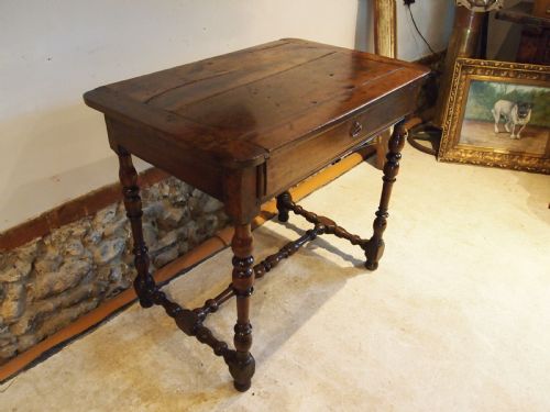 TABLE RARE STUNNING 17TH CENTURY WALNUT EXCEPTIONAL C1680 - ADDITIONAL PHOTO 14