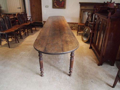 TABLE RARE FRENCH HARVEST REFECTORY DINING FARMHOUSE C1880 - ADDITIONAL PHOTO 10