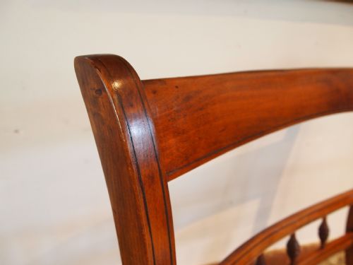 fig 2. Chair very rare large East Anglian Windsor armchair c1850