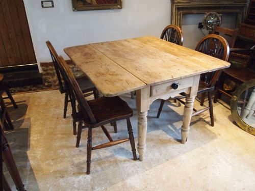 table victorian scrub top cottage dining table c1880 - CATEGORY: ANTIQUE  - DATED VICTORIAN