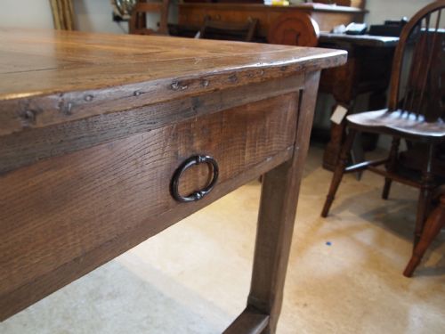 TABLE REFECTORY FARMHOUSE DINING FRENCH OAK C1800 - ADDITIONAL PHOTO 10