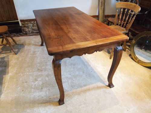 fig 2. Table stunning refectory dining farmhouse French Walnut c1900