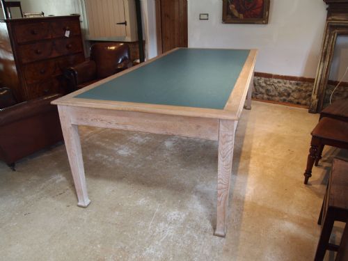 table library boardroom rare limed oak attributed to heals c1930 - CATEGORY: ANTIQUE TABLES - DATED 1930