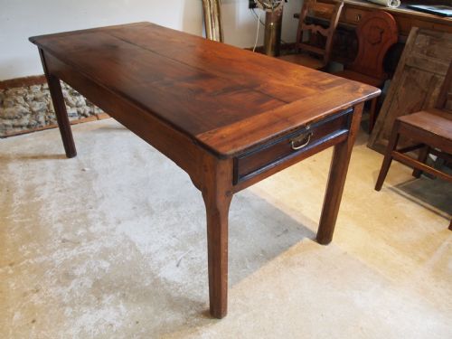 table refectory dining farmhouse french oak c1850 - CATEGORY: ANTIQUE TABLES - DATED 19TH CENTURY