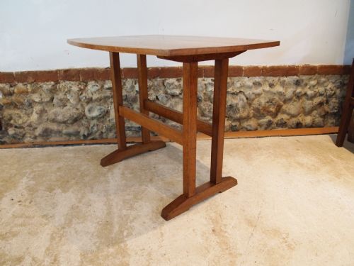 table oak coffee side lamp manner of heals c1930 - CATEGORY: ANTIQUE TABLES - DATED 1930
