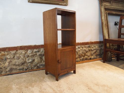 cabinet cupboard bedside oak manner of heals c1930 - CATEGORY: ANTIQUE CABINETS - DATED 1930