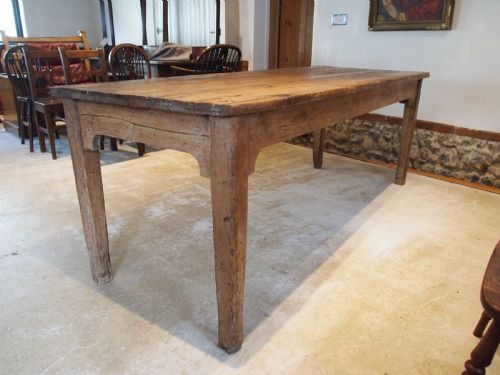 TABLE REFECTORY DINING FARMHOUSE RUSTIC GEORGE IV PINE C1820 - ADDITIONAL PHOTO 1