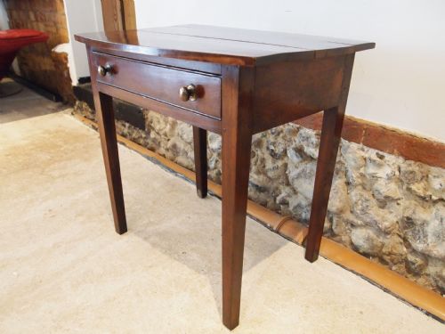 TABLE VERY RARE GEORGE III CHERRY SIDE HALL LAMP CONSOLE C1800 - ADDITIONAL PHOTO 7
