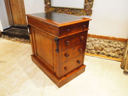 desk wonderful compact early victorian mahogany c1840 - CATEGORY: ANTIQUE DESKS - DATED 19TH CENTURY