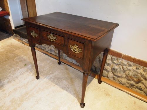TABLE SUPERB LOWBOY GEORGE III OAK C1770 - ADDITIONAL PHOTO 7