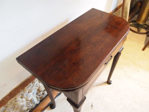 TABLE RARE GEORGE II IRISH MAHOGANY SIDE HALL CONSOLE TEA C1740 - ADDITIONAL PHOTO 1