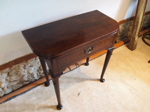 TABLE RARE GEORGE II IRISH MAHOGANY SIDE HALL CONSOLE TEA C1740 - ADDITIONAL PHOTO 5
