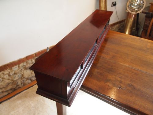 SNOOKER BALL CABINET VICTORIAN ORME AND SONS MAHOGANY C1890 - ADDITIONAL PHOTO 5