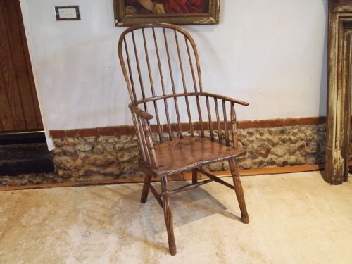 CHAIR RARE PRIMITIVE WEST COUNTRY WINDSOR ASH ELM GEORGE III C1790 - ADDITIONAL PHOTO 4