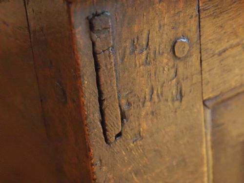 COFFER WELSH OAK CHEST TRUNK BLANKET BOX QUEEN ANNE C1700 - ADDITIONAL PHOTO 12