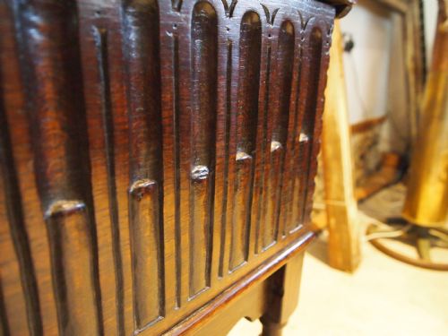 BIBLE BOX CHARLES II OAK C1680 - ADDITIONAL PHOTO 2