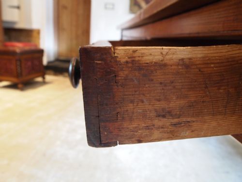 TABLE RARE REMARKABLE ELM ASH REFECTORY FARMHOUSE LARGE DINING C1840 - ADDITIONAL PHOTO 10