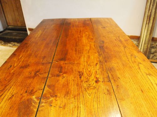 TABLE STUNNING RARE ELM REFECTORY WEST COUNTRY GEORGE IV C1820 - ADDITIONAL PHOTO 3