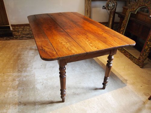 TABLE STUNNING RARE ELM REFECTORY WEST COUNTRY GEORGE IV C1820 - ADDITIONAL PHOTO 8