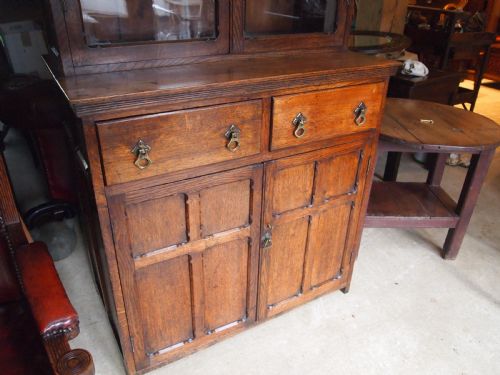 BOOKCASE DISPLAY RARE ARTS CRAFTS GOTHIC OAK PUGIN INF C1880 - ADDITIONAL PHOTO 1