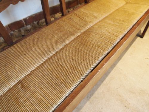 BENCH SETTLE SOFA SWEDISH BIRCH C1900 - ADDITIONAL PHOTO 2