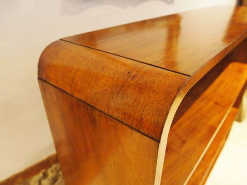 fig 1. Bookcase Art Deco Walnut c1925